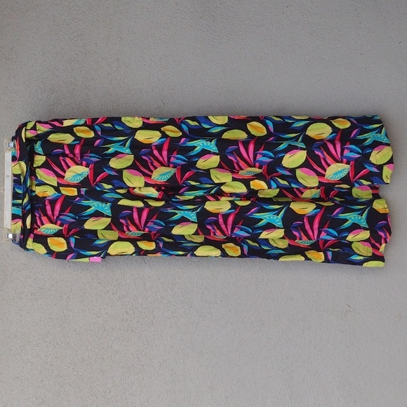 Tabitha Brown X Target Colorful Wide Leg Linen Blend Pull-on Pants XL - Picture 2 of 8